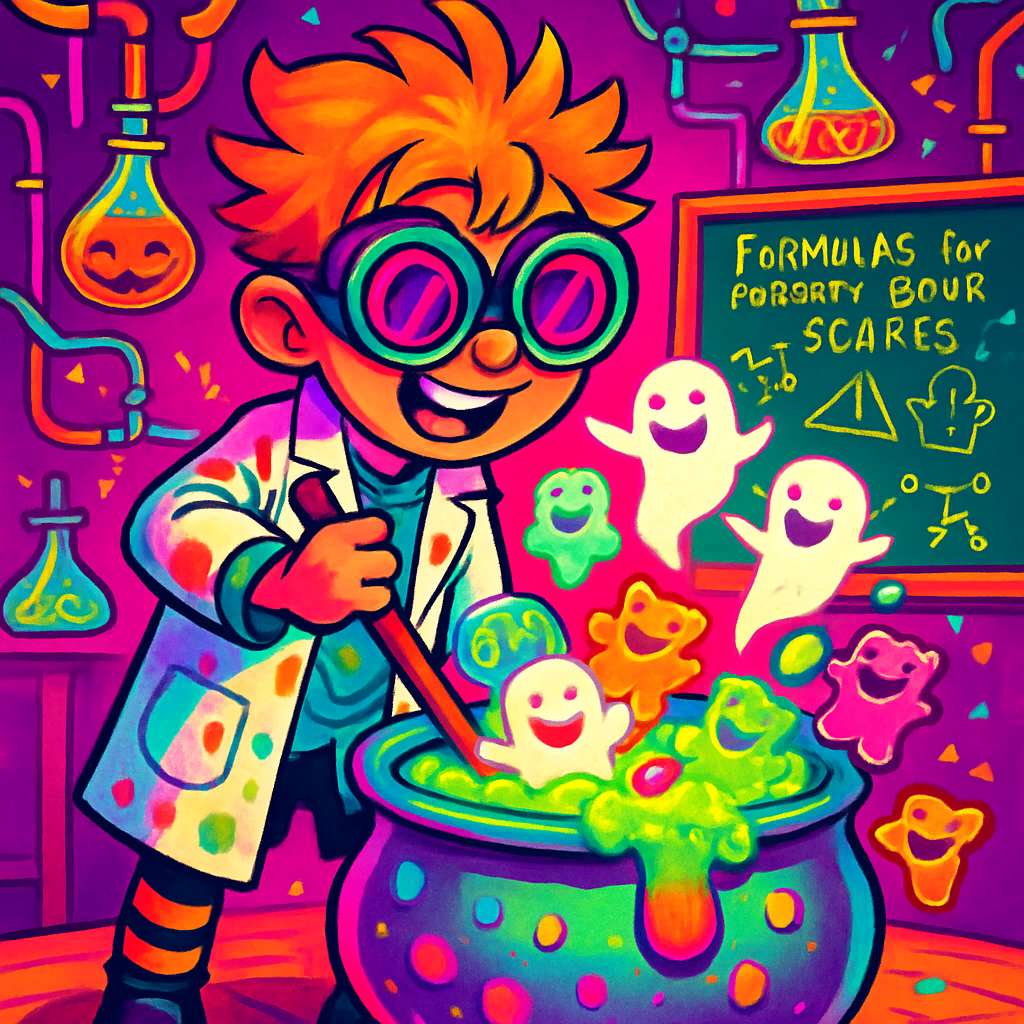 Candy Alchemist In The Cauldron Lab Paint by diamonds art