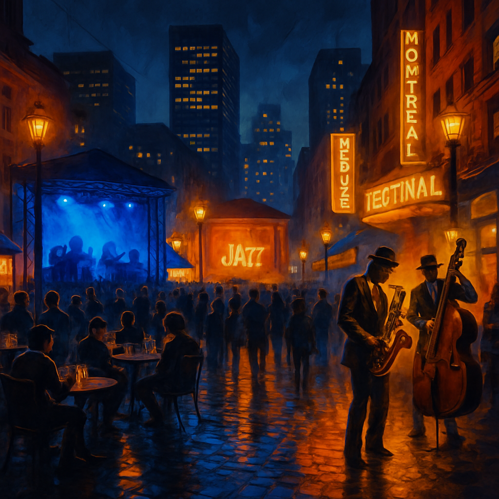 Montreal International Jazz Festival Canada paint by diamond