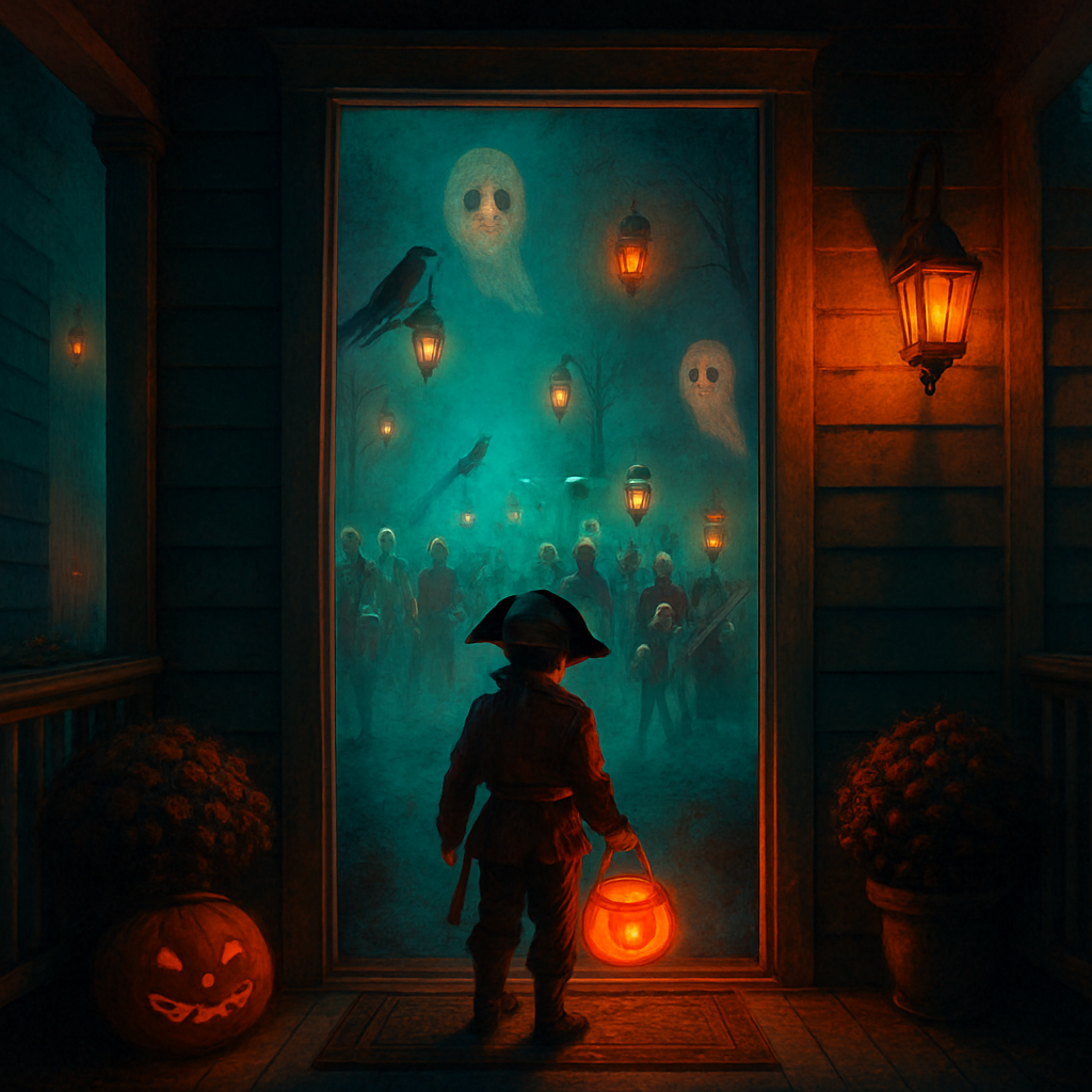 Suburban Doorway To The Spirit Parade diamonded painting kits