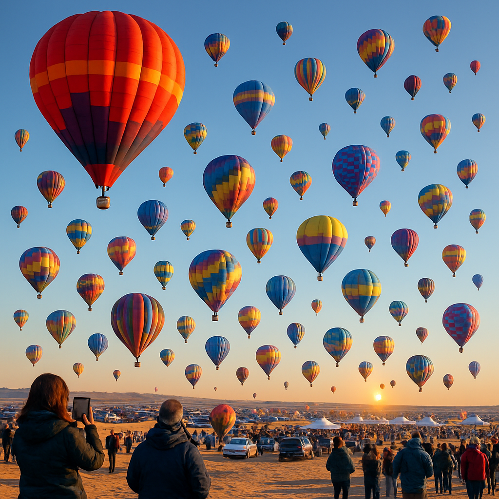 Albuquerque International Balloon Fiesta Albuquerque USA Paint by diamonds art