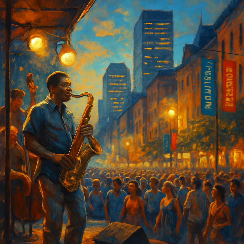 Montreal International Jazz Festival Montreal Canada diamonded painting kits