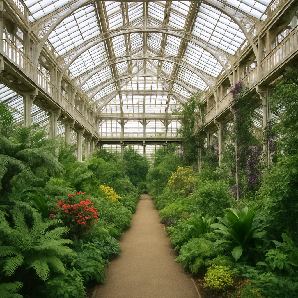 Royal Botanic Gardens Kew Temperate House Paint by diamonds kits