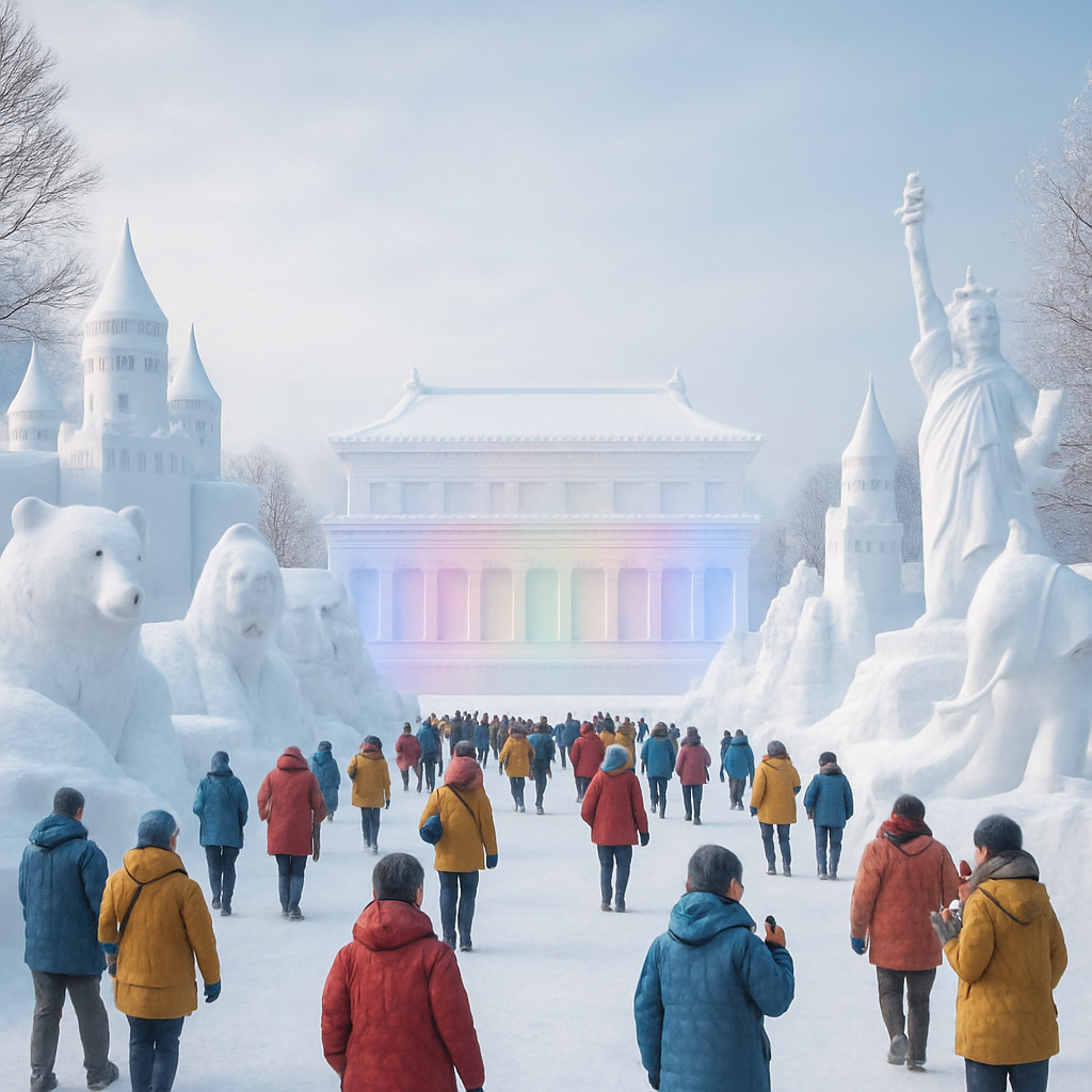 Sapporo Snow Festival Sapporo Japan diamonded painting kits
