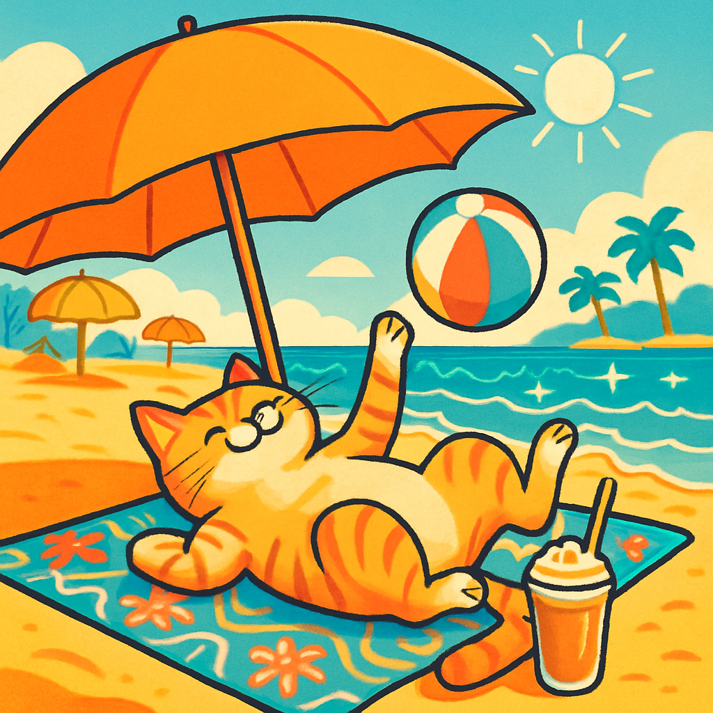Midday Mango Smoothie Beach Break Paint by diamonds kits