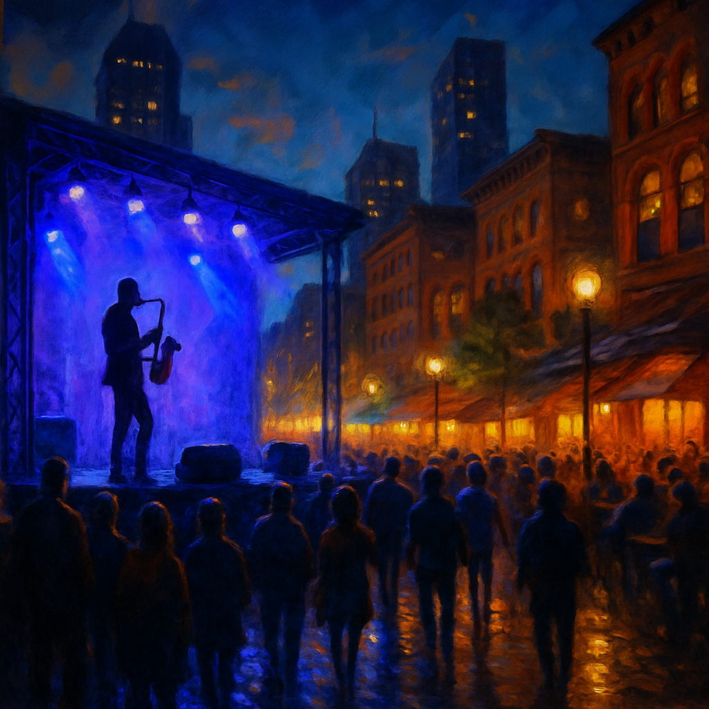 Montreal International Jazz Festival Montreal Canada diamond painting