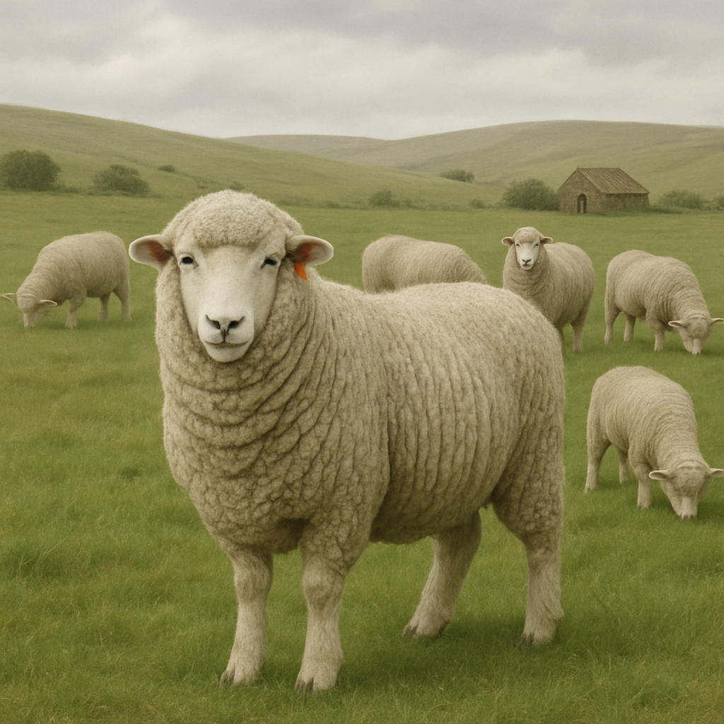 Merino Wool Sheep Spain Paint by diamonds art