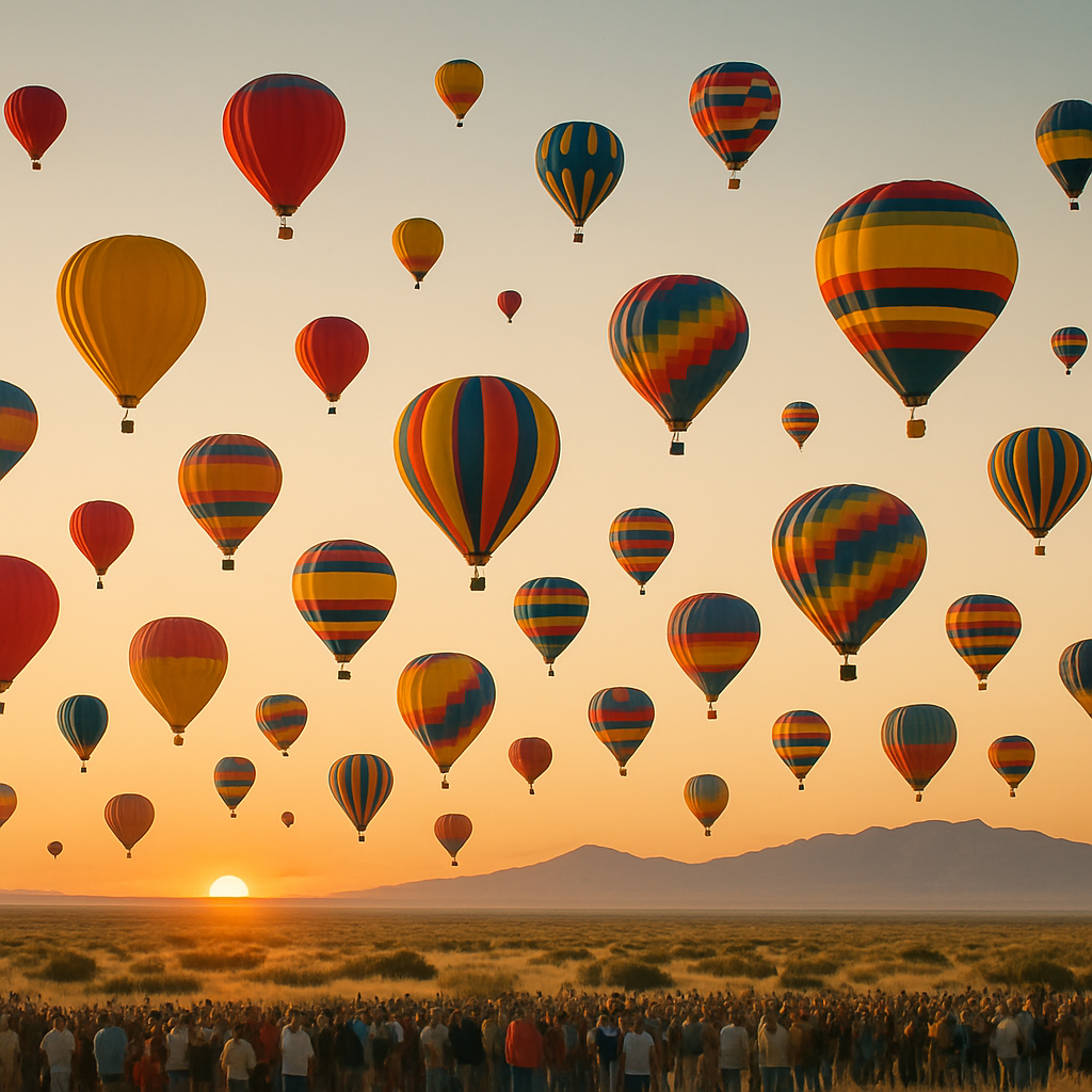 Albuquerque International Balloon Fiesta United States diamond painting