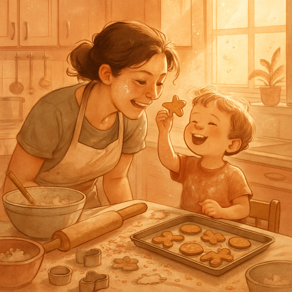 Apron Strings And Flour Dusted Kisses diamond painting