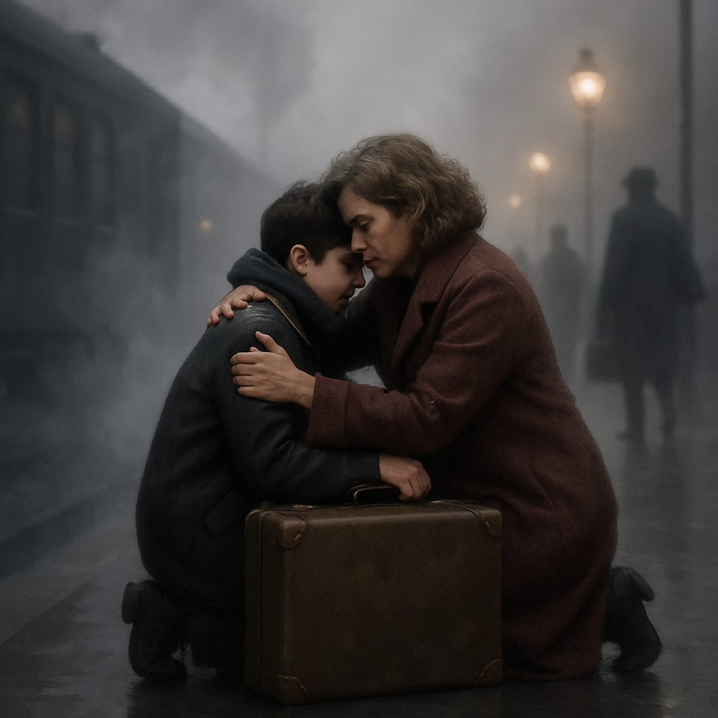 Train Station Farewell Wrapped In Warm Wool paint by diamond