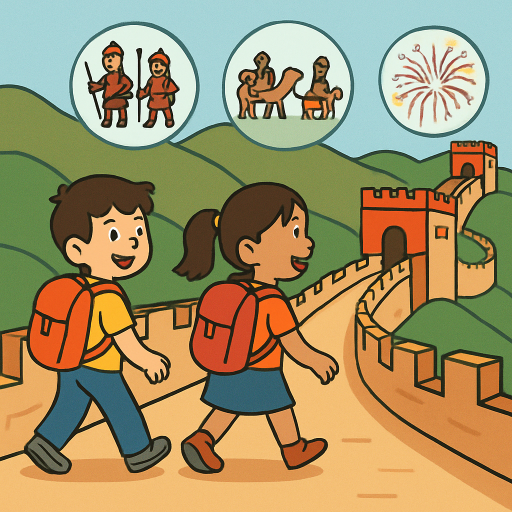 Great Wall Time Travel Hike Painting by diamonds kit