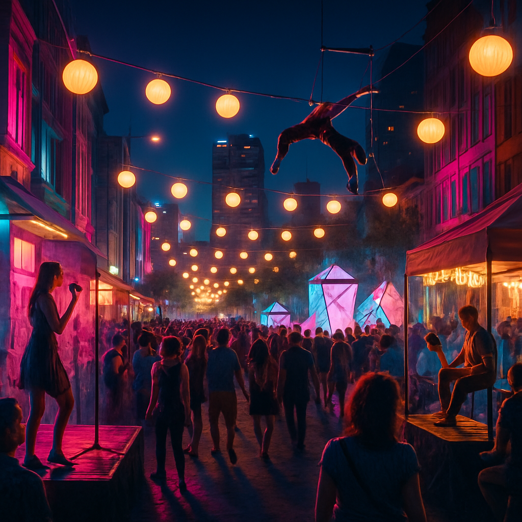 Adelaide Fringe Festival Australia Paint by diamonds art