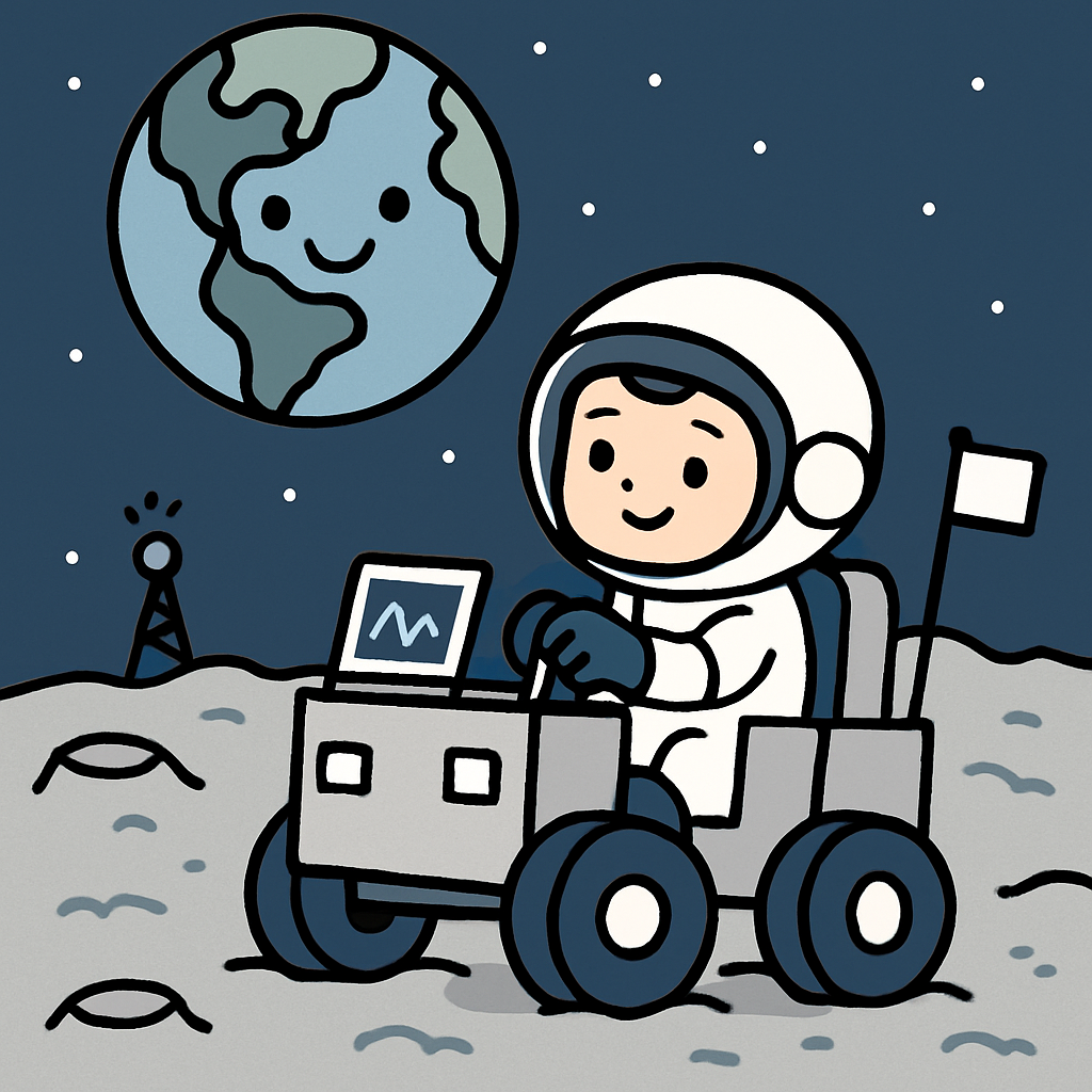 Lunar Rover Science Camp diamonded painting kits