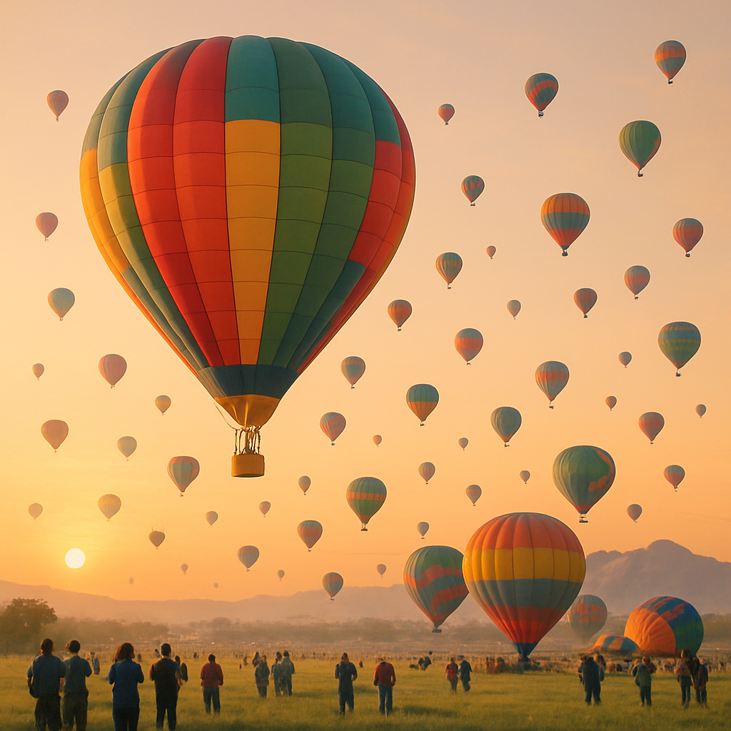 Albuquerque International Balloon Fiesta USA diamonded painting kits