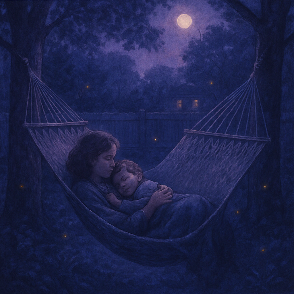 Twilight Hammock Of Heartbeats paint by diamond