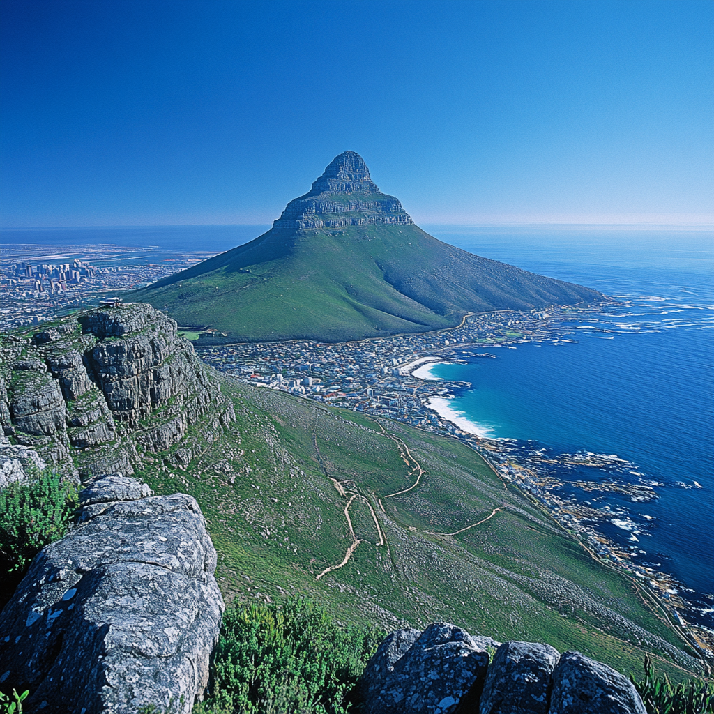 Table Mountain Cape Town Paint by diamonds art