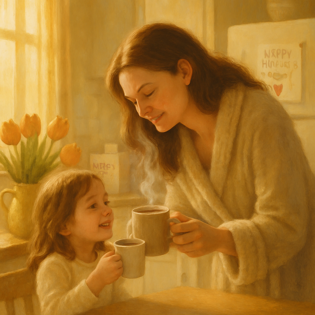Morning Cocoa Murmurs In The Kitchen DIY paint by diamonds