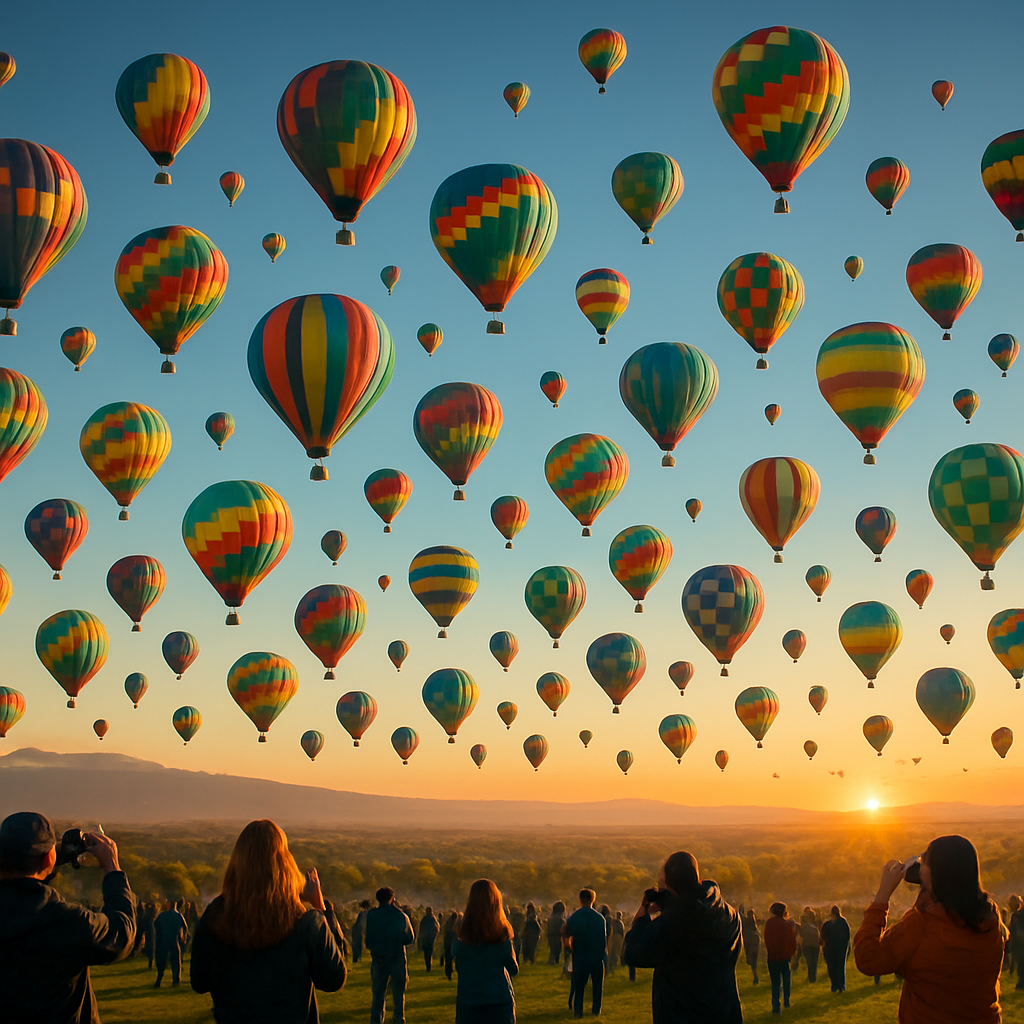 Albuquerque International Balloon Fiesta USA diamonded painting kits