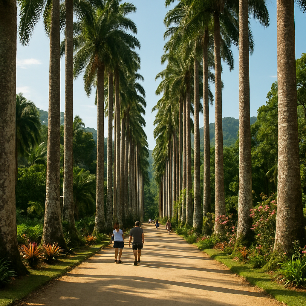 Jardim Botanico Do Rio De Janeiro Brazil Paint by diamonds kits