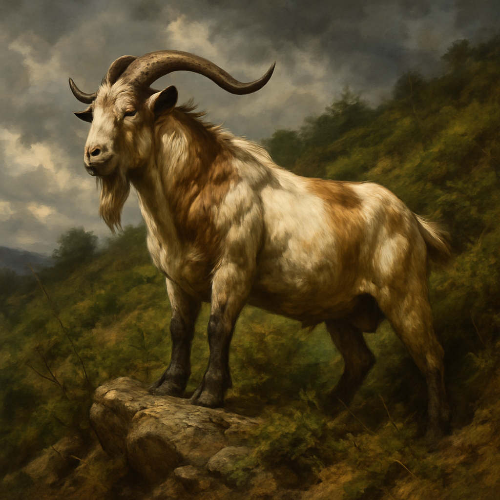 Kiko Goat New Zealand painting diamond kit