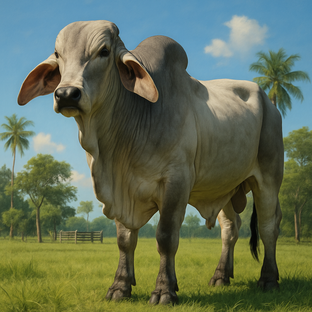 Brahman Cattle United States DIY paint by diamonds