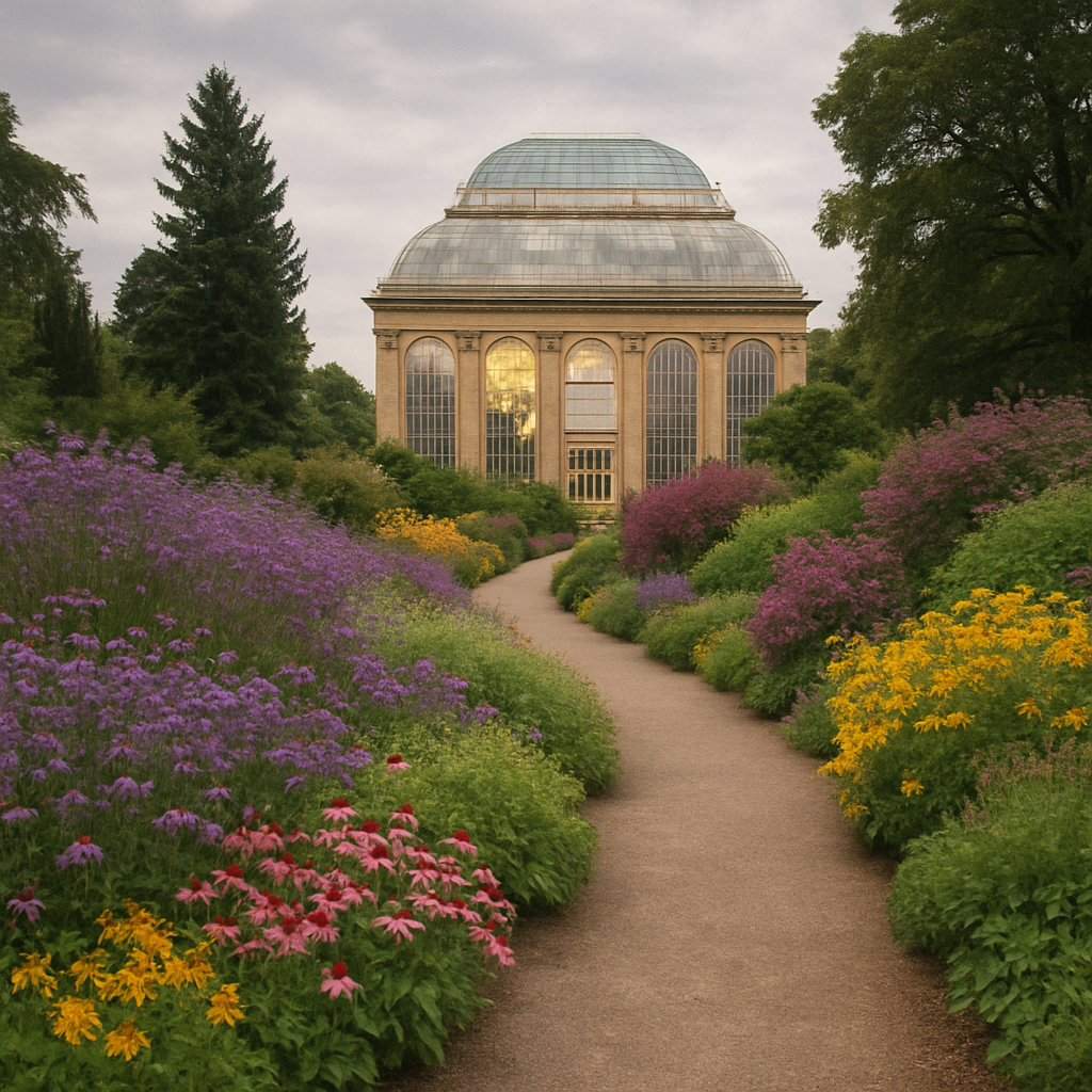 Royal Botanic Garden Edinburgh Scotland diamond painting