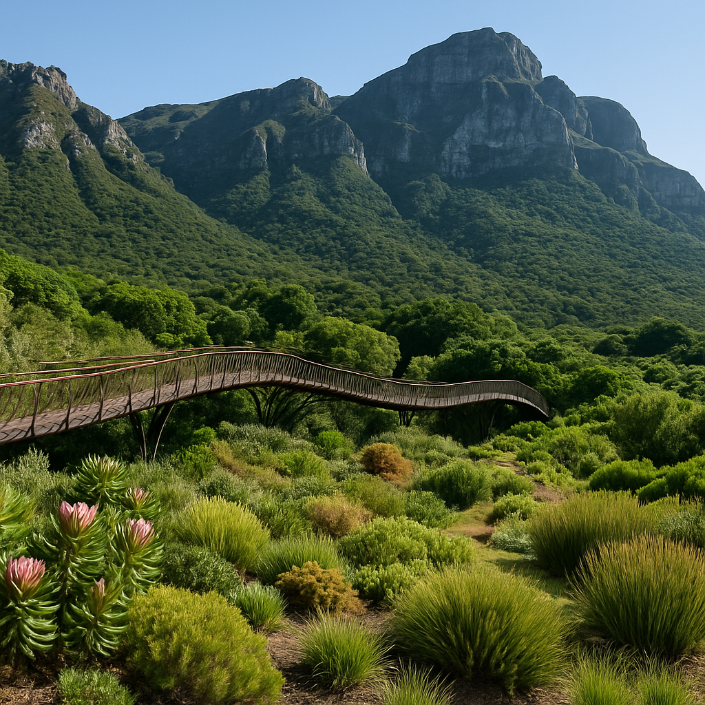 Kirstenbosch National Botanical Garden South Africa paint by diamond