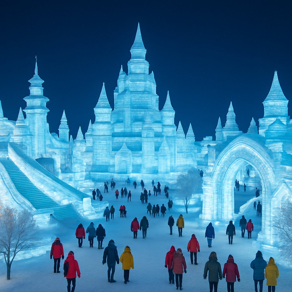 Harbin International Ice And Snow Festival China diamonded painting kits