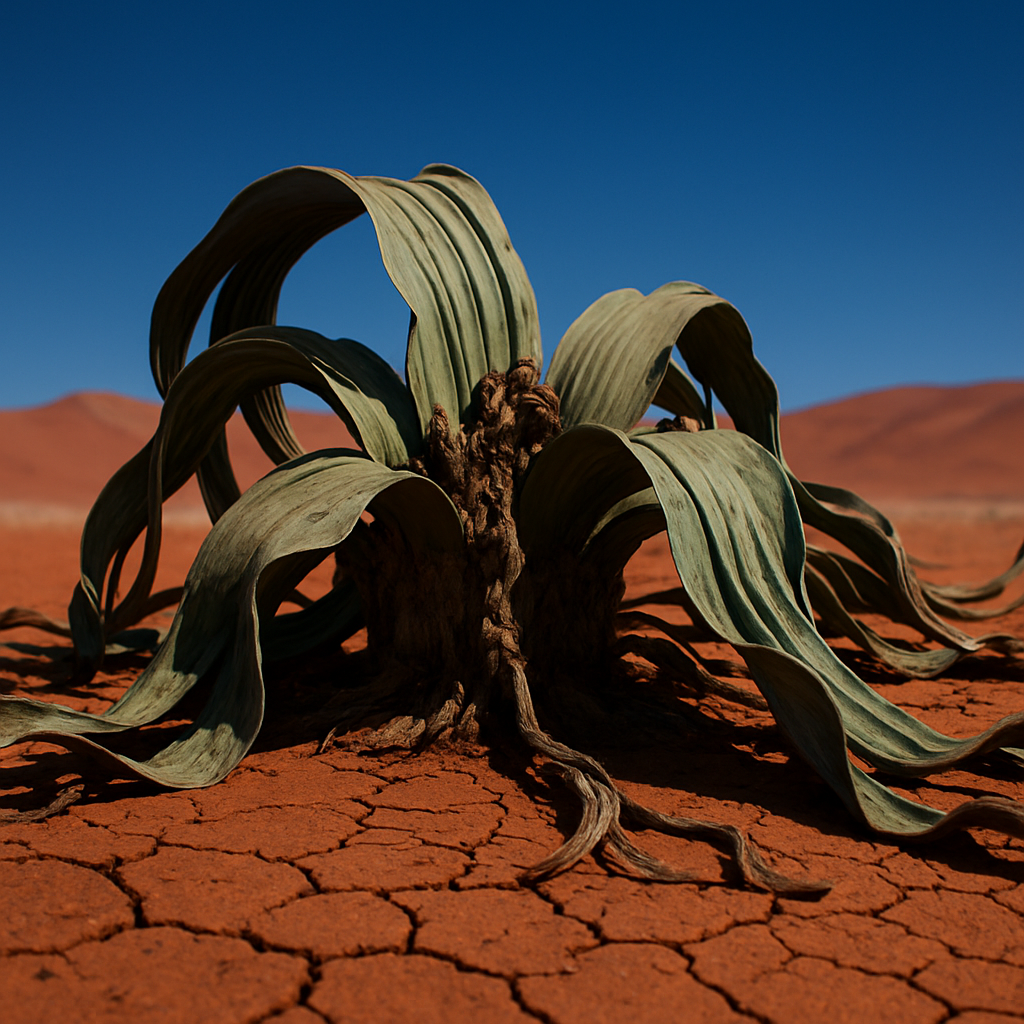 Welwitschia Mirabilis In The Namib Desert diamonded painting kits