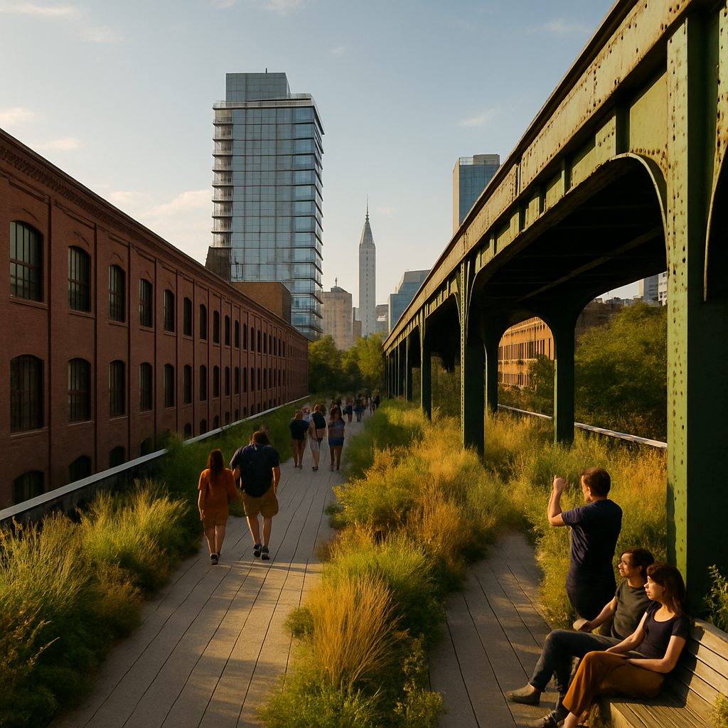 The High Line New York paint by diamond