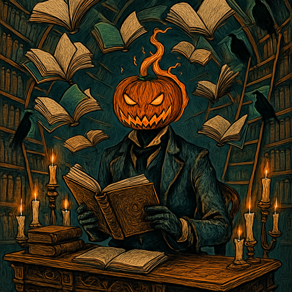 Lantern Library Of The Headless Scholar paint by diamonds