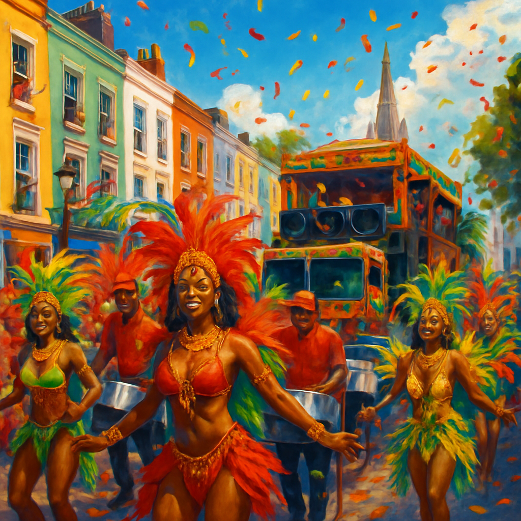 Notting Hill Carnival - London United Kingdom diamonded painting kits