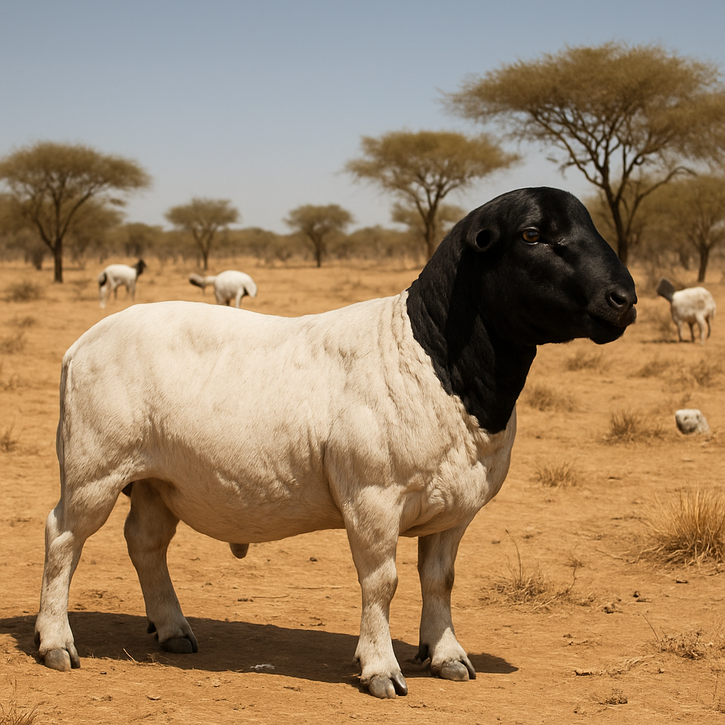 Dorper Sheep South Africa Paint by diamonds art