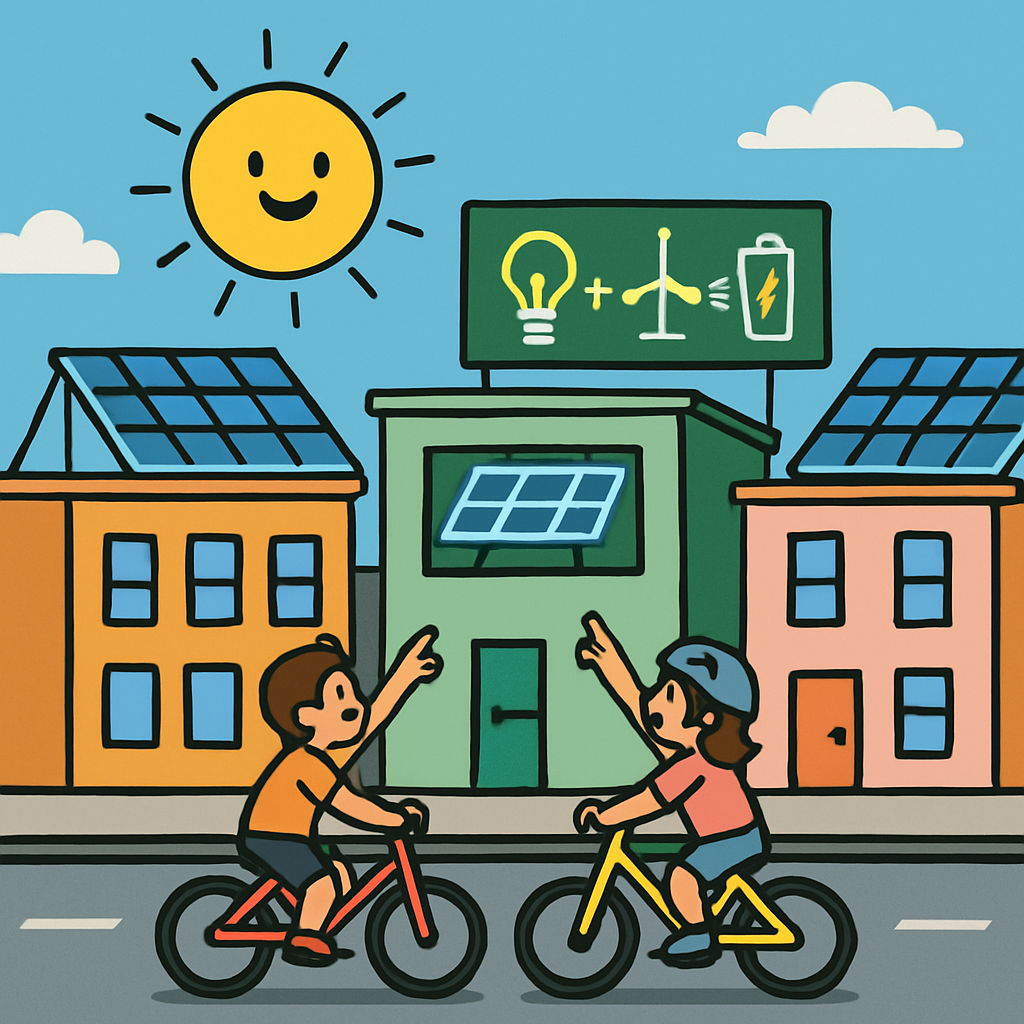 Solar Powered City Street paint by diamond
