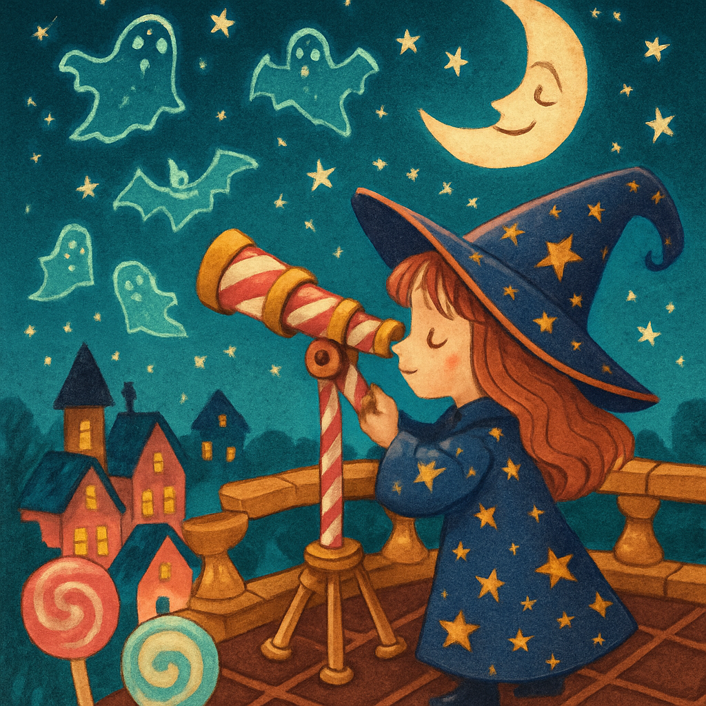 Witchs Midnight Candy Observatory Paint by diamonds art