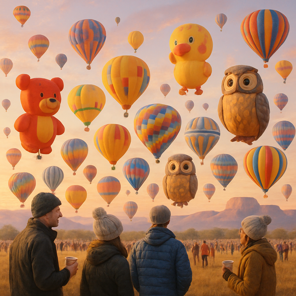 Albuquerque International Balloon Fiesta - Albuquerque USA DIY paint by diamonds