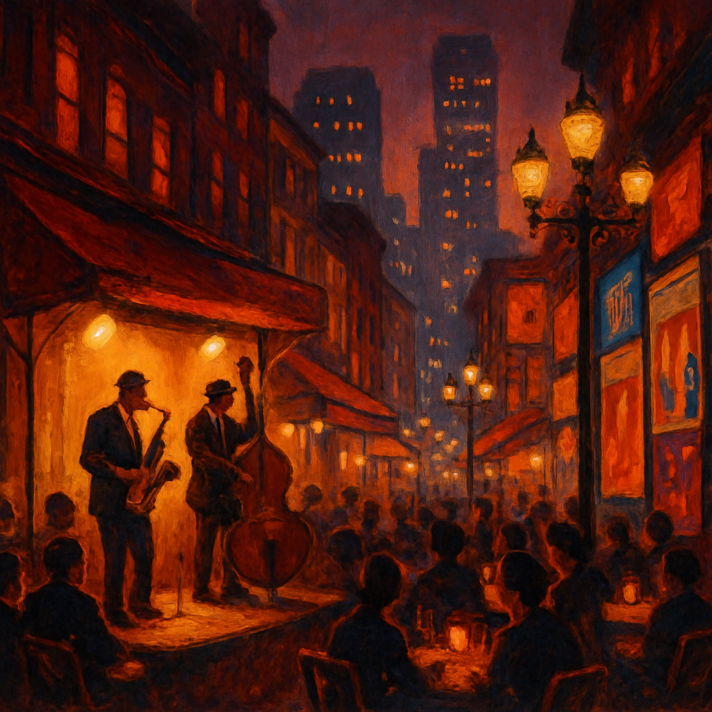 Montreal International Jazz Festival Montreal Painting by diamonds kit