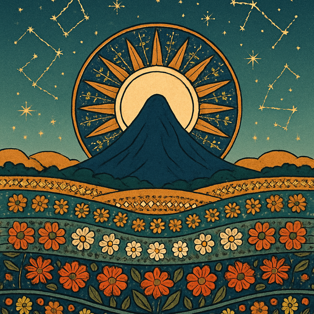 Mountain Halo Meadow Paint by diamonds kits