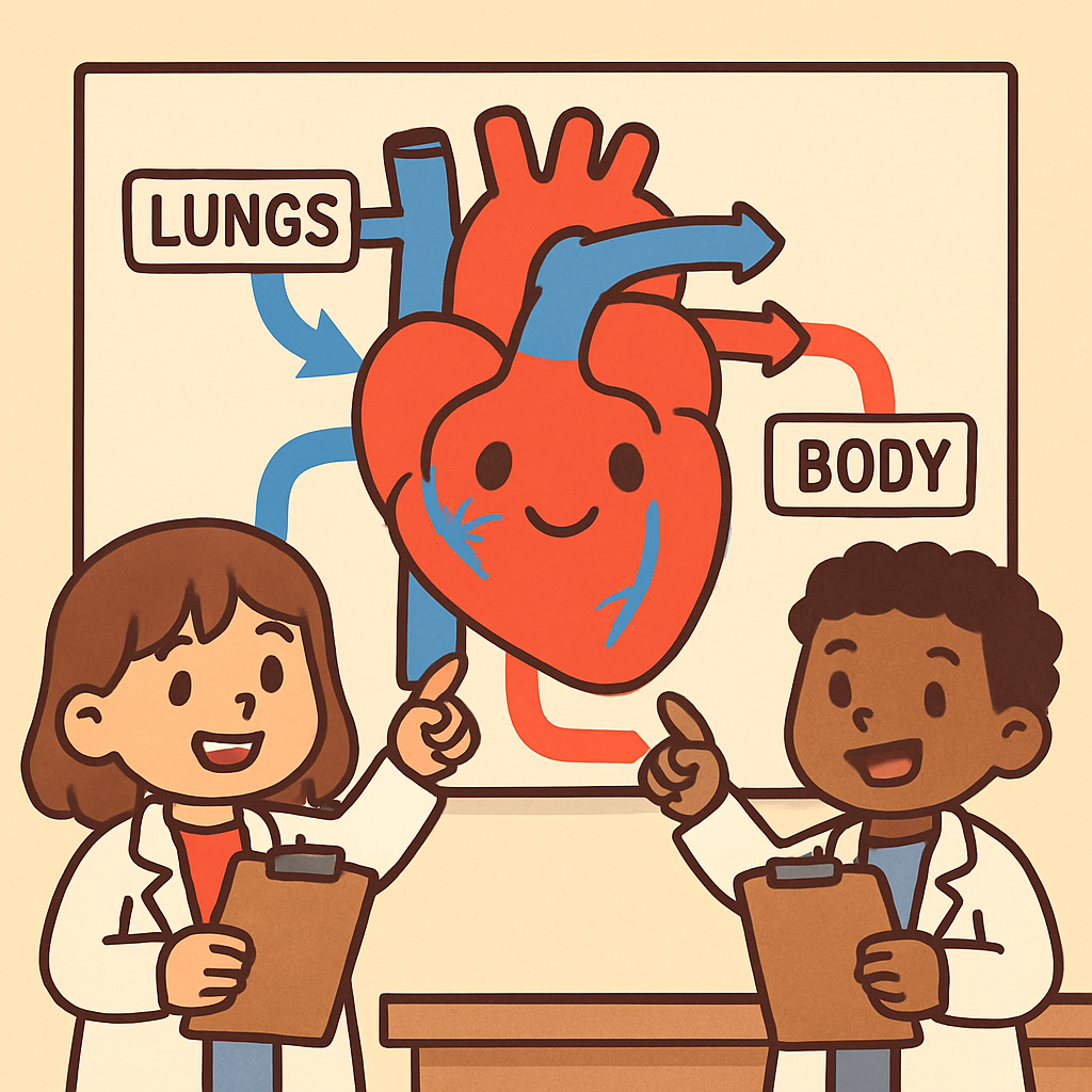 Journey Inside The Human Heart Lab paint by diamond