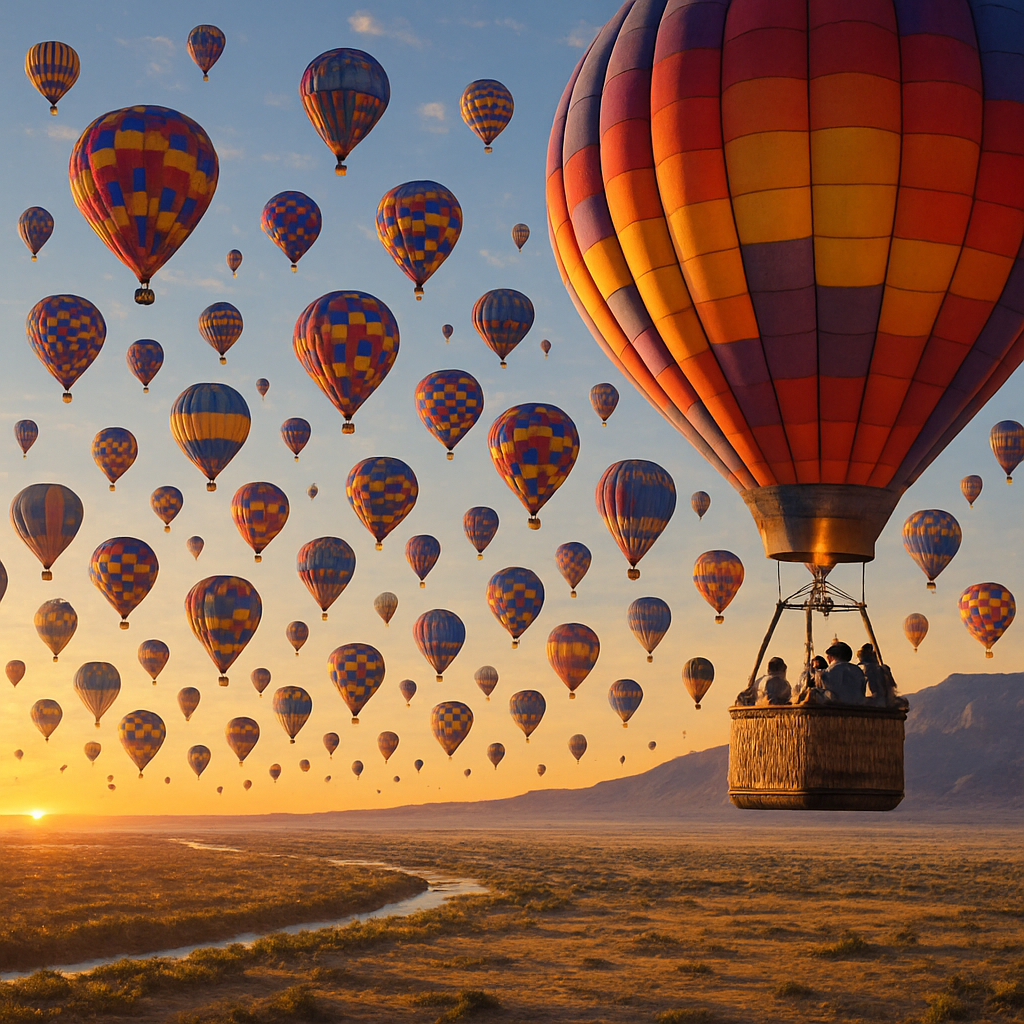 Albuquerque International Balloon Fiesta Albuquerque DIY paint by diamonds