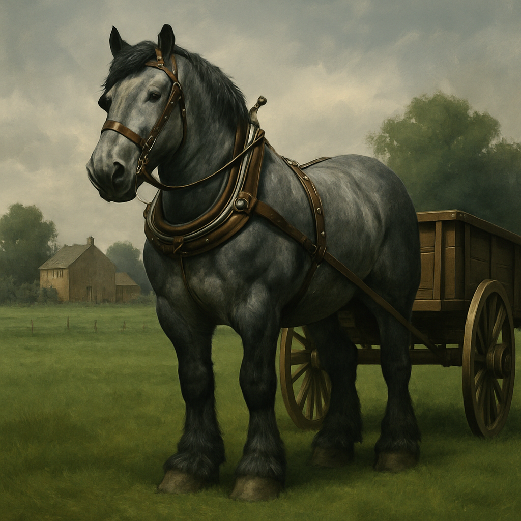 Percheron Horse France painting diamond kit