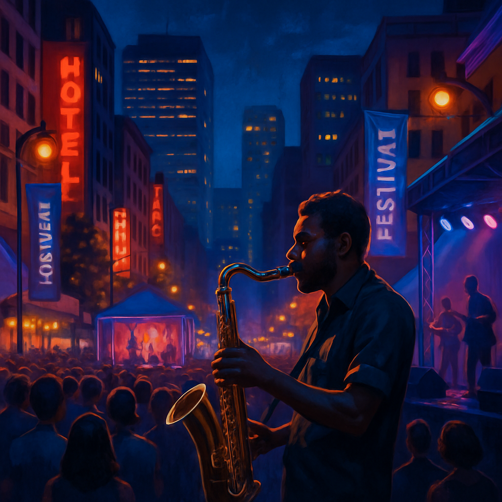 Montreal International Jazz Festival Montreal Paint by diamonds art