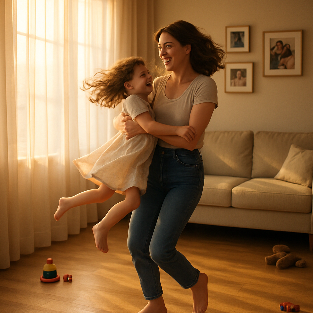 Living Room Waltz Spinning In Mothers Safe Arms painting diamond kit