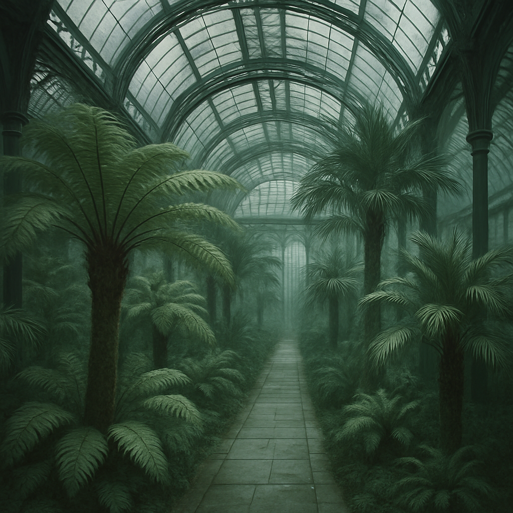 Royal Botanic Garden Edinburgh Glasshouse Collection paint by diamonds