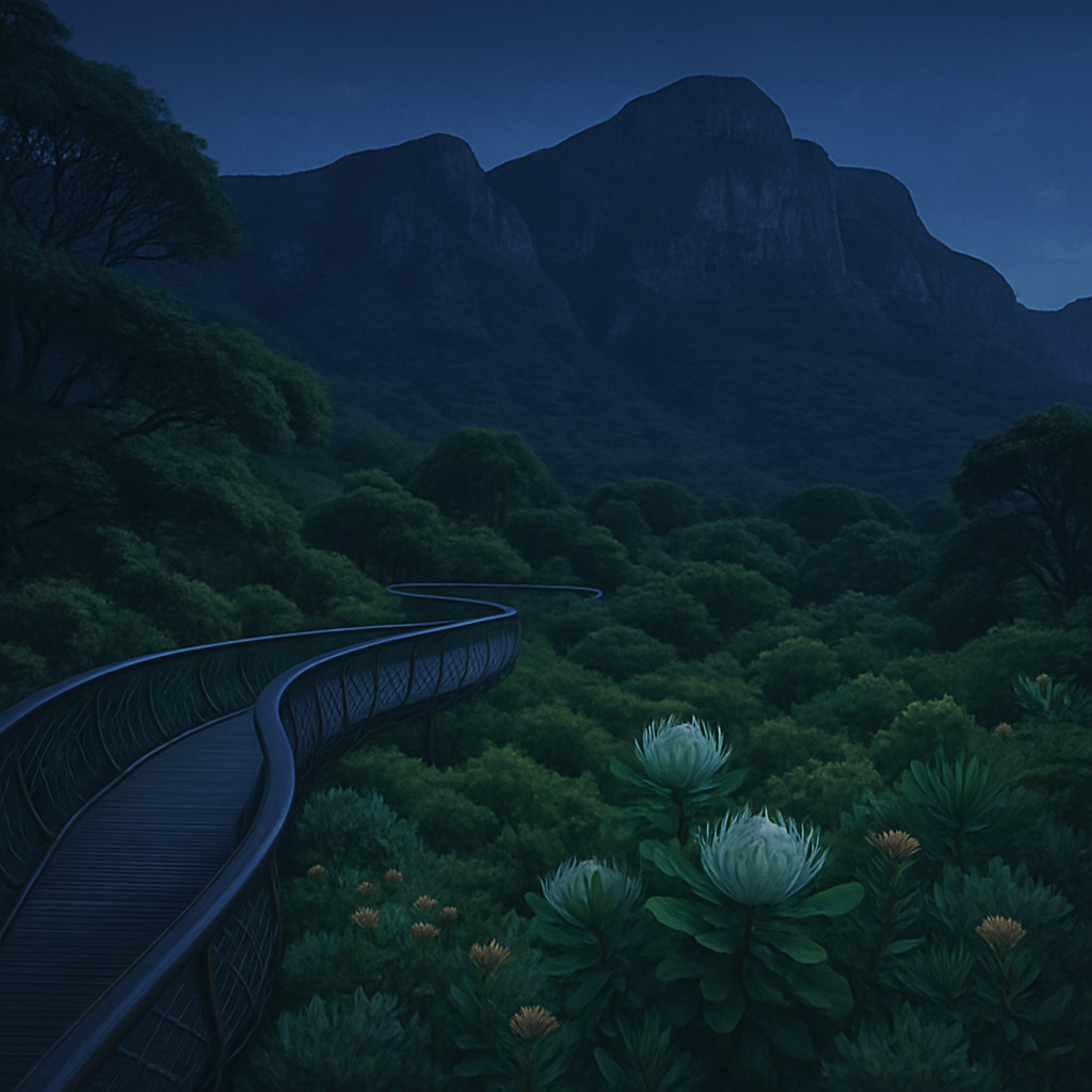 Kirstenbosch National Botanical Garden South Africa Paint by diamonds art