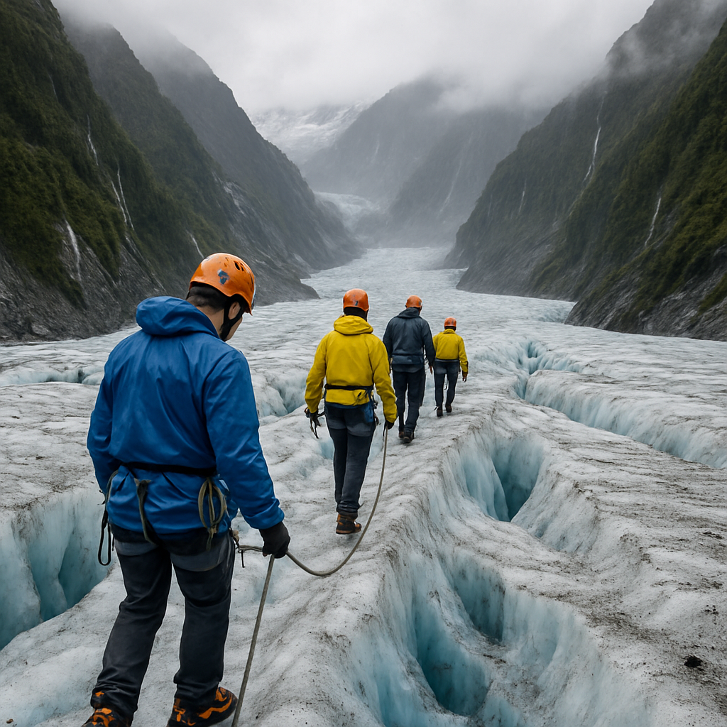 Glacier_Walk_on_Fox_Glacier_Westland_New_Zealand DIY paint by diamonds