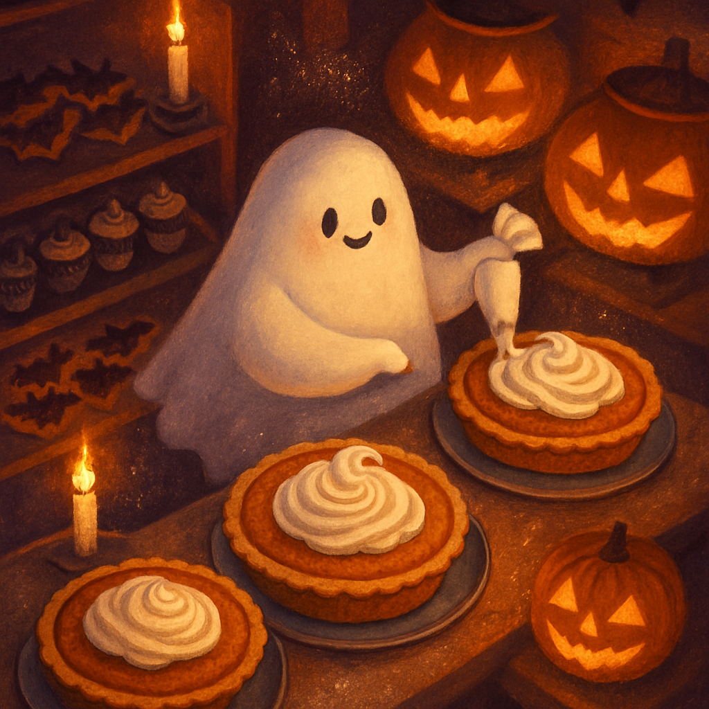 Haunted Bakery Of Midnight Pies paint by diamond