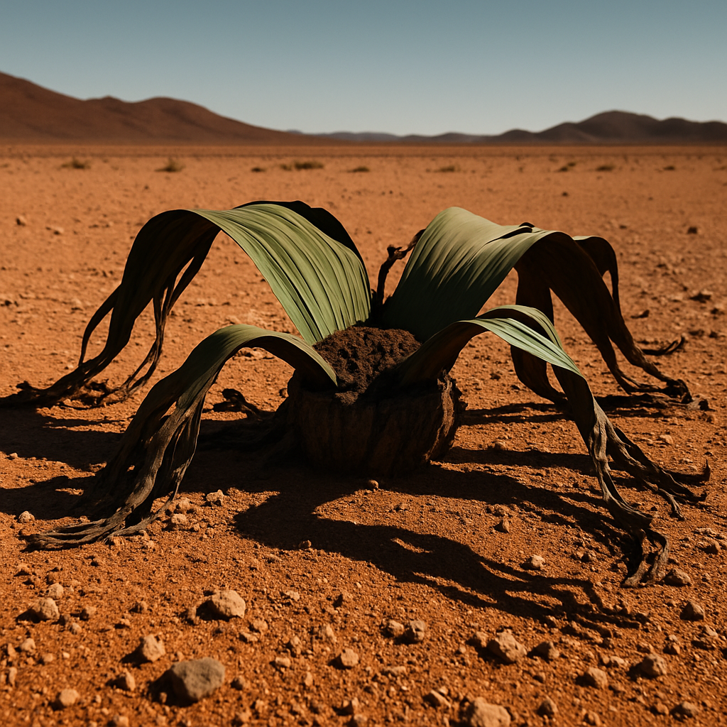 Welwitschia Mirabilis In Namib Desert painting diamond kit