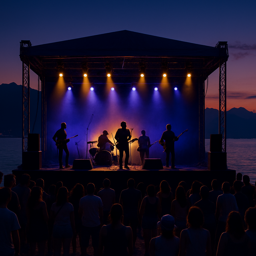Montreux Jazz Festival Switzerland Paint by diamonds kits