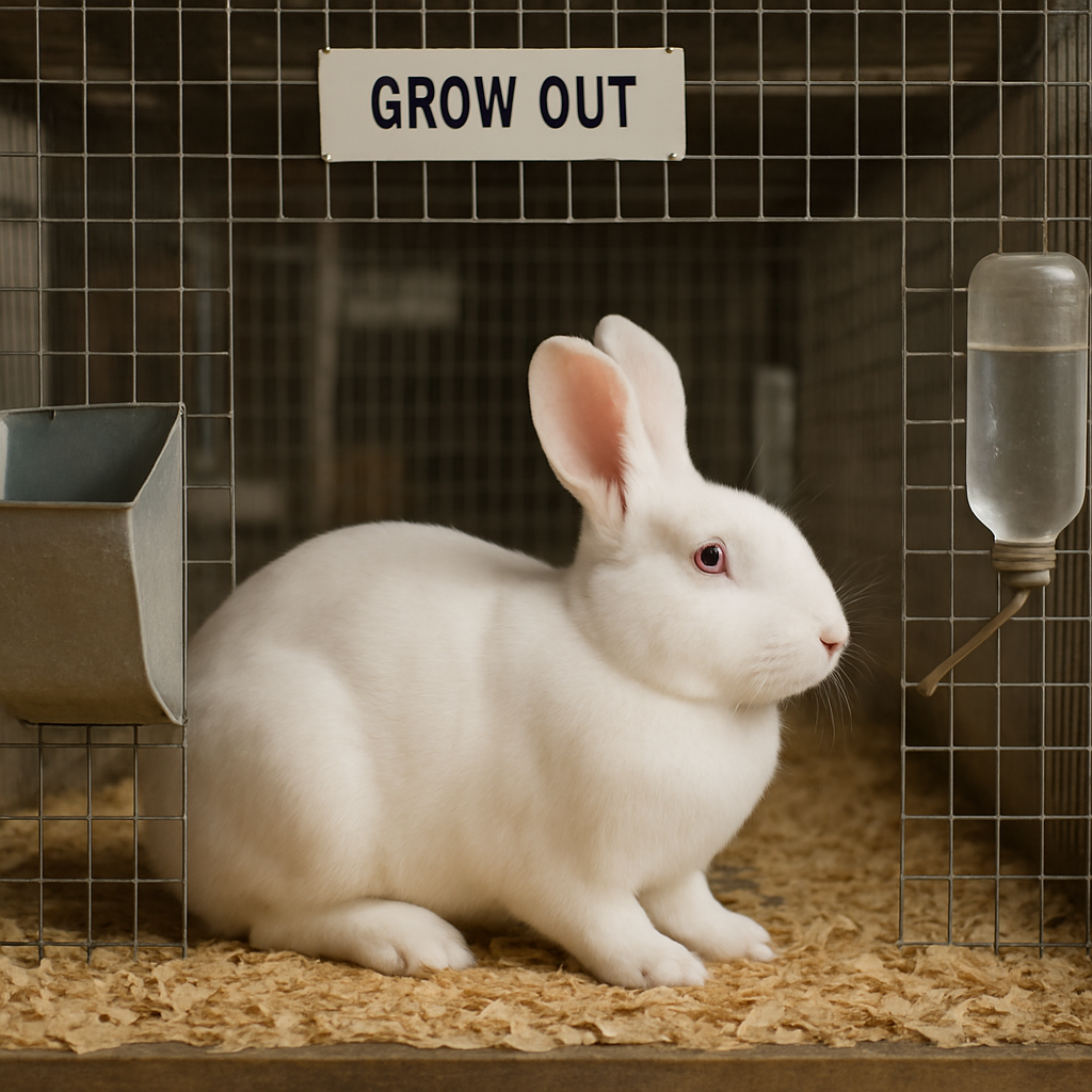 New Zealand White Rabbit New Zealand DIY paint by diamonds
