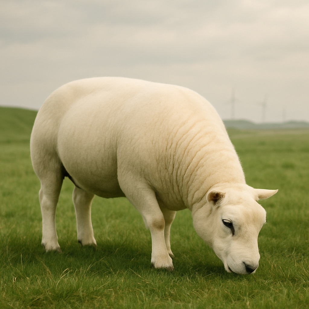 Texel Sheep Netherlands diamonded painting kits